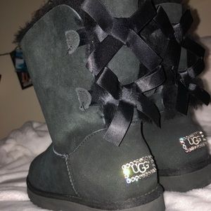 Bailey Bow UGGS with Swarovski crystals